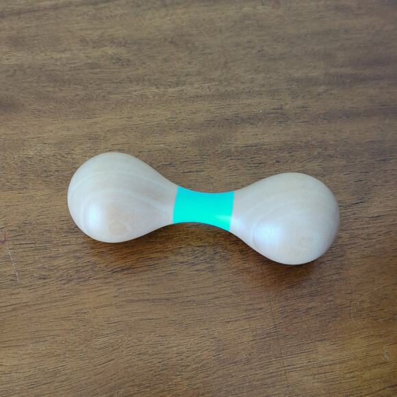 Lovevery Wooden Rattle from The Charmer Play Kit 3-4M Like New - Picture 1 of 2